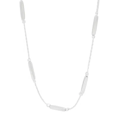 Silpada Interval' Sterling Silver Necklace, 18" In White