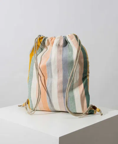 Noonday Daytripper Drawstring Bag In Multi