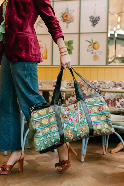 Noonday Flourish Weekender In Multi