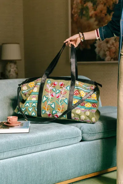 Noonday Flourish Weekender In Multi
