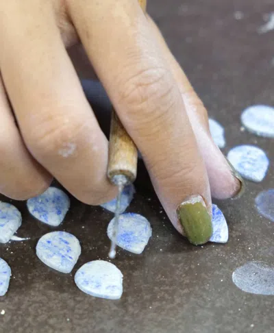 Noonday Marbled Sky Studs