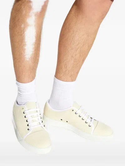Lanvin Dbb1 Canvas Sneakers In Multi