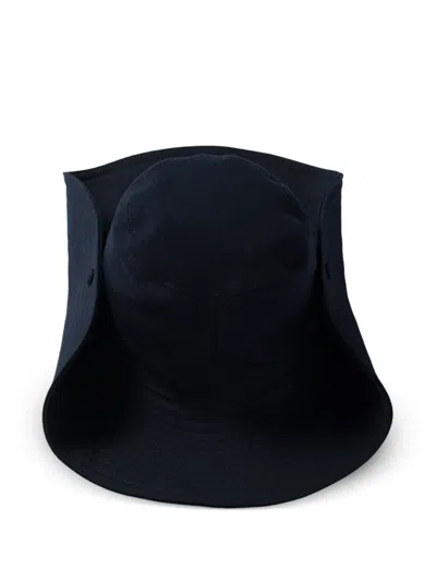 Miu Miu Drill Hat In Blue
