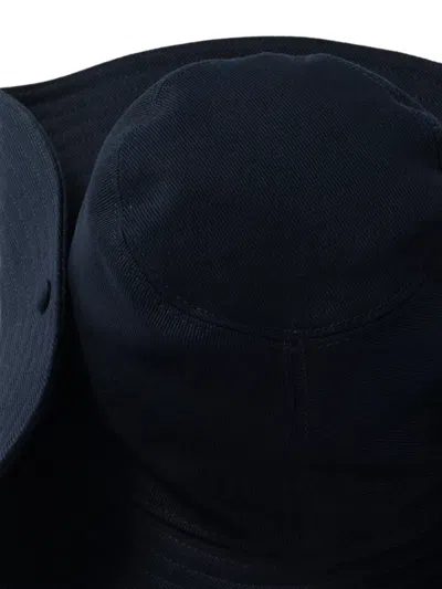 Miu Miu Drill Hat In Blue