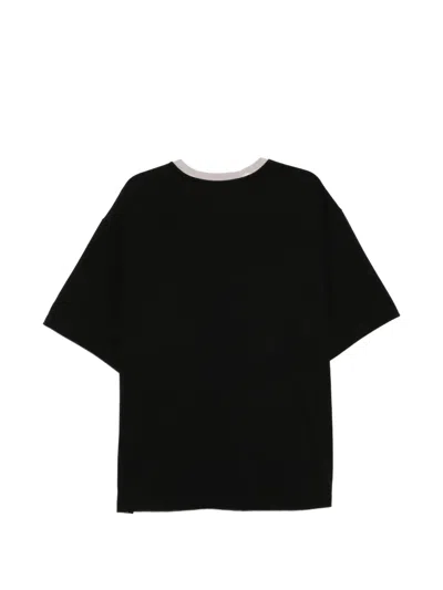 We11 Done Printed T-shirt In Black