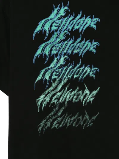 We11 Done Printed T-shirt In Black
