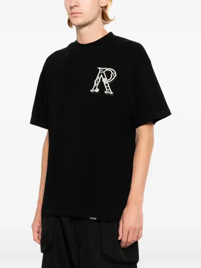 Represent Western Initial T-shirt In Black