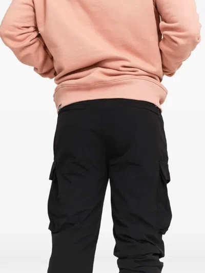 Urban Classics Multi-pocket Cargo Pants In Black