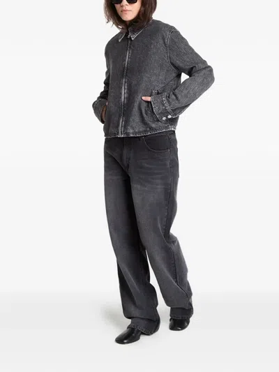 Samsoe & Samsoe Sanarinna Denim Jacket In Black