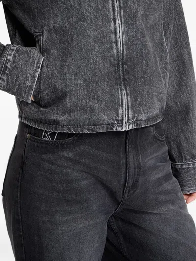 Samsoe & Samsoe Sanarinna Denim Jacket In Black