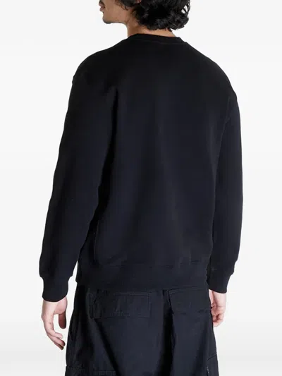 Lee Logo-patch Sweatshirt In Black