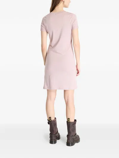 Ea7 Evolution Dress In Pink