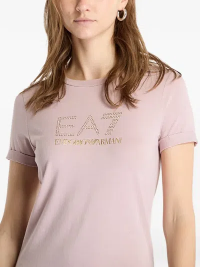 Ea7 Evolution Dress In Pink