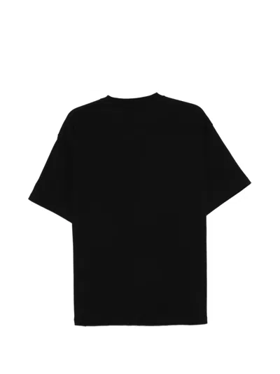 Y's Poodle-print T-shirt In Black