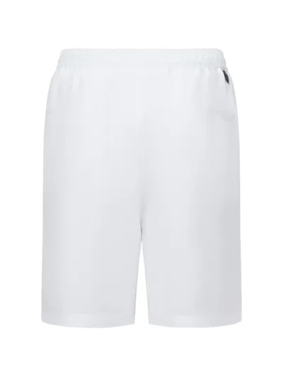 Low Brand Drawstring Elasticated-waist Shorts In White