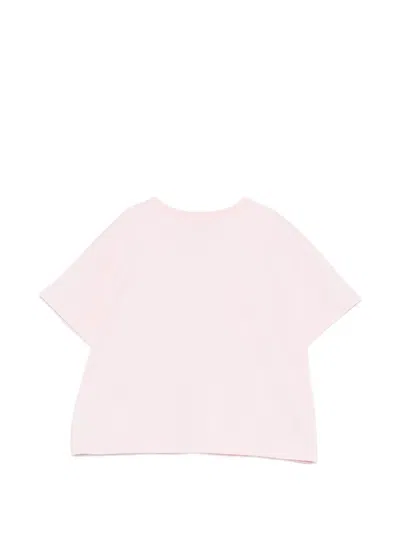 Pucci Junior Stud-embellished T-shirt In Pink