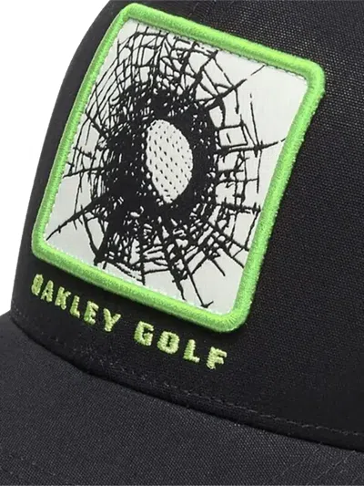 Oakley Performance Patch Baseball Cap In Black