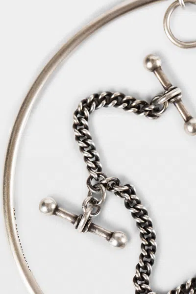 Ann Demeulemeester Cally Chain Pendant Necklace In Pattern