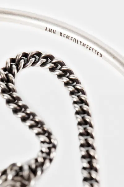 Ann Demeulemeester Cally Chain Pendant Necklace In Pattern