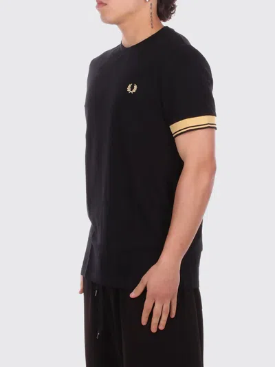 Fred Perry T-shirts And Polos In Black