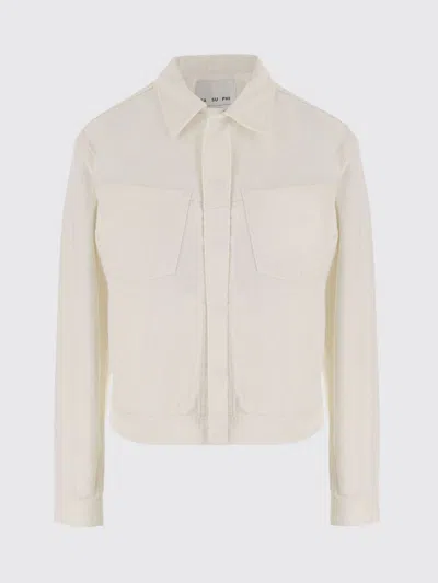 Sa Su Phi Cotton Jacket In Neutral