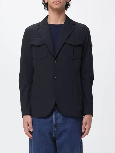 Peuterey Buttoned-up Shirt Jacket In Blue