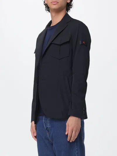 Peuterey Buttoned-up Shirt Jacket In Blue