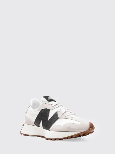 New Balance Low-profile Sneakers In Nero With Textured Accents In Multi