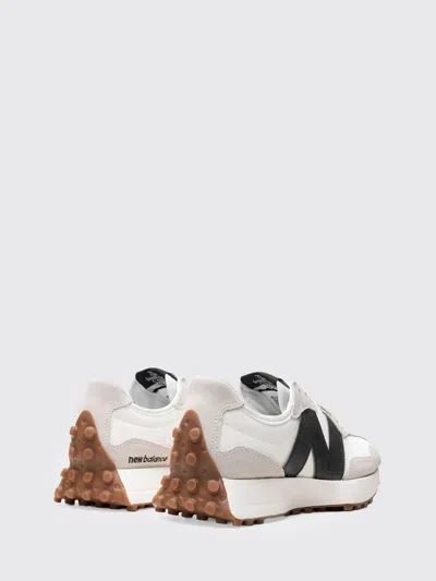 New Balance Low-profile Sneakers In Nero With Textured Accents In Multi