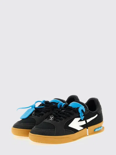 Off-white Black Polyester Athletic Sneakers In Multi