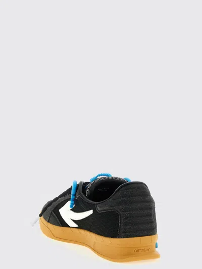 Off-white Black Polyester Athletic Sneakers In Multi