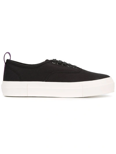 Eytys Mother Canvas Trainers In Black