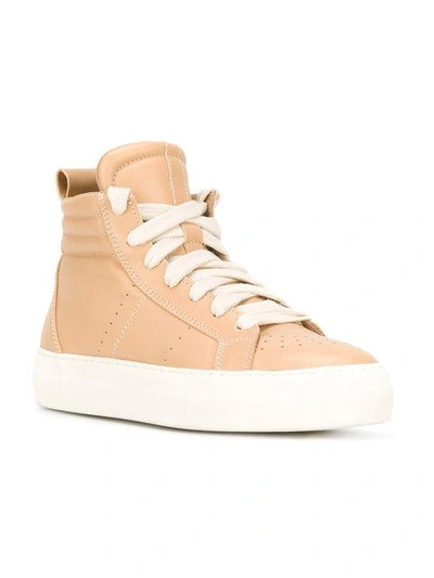 Shop Helmut Lang Hi In Neutrals