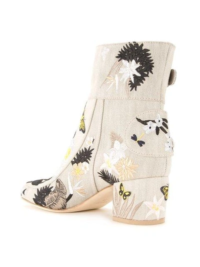 Shop Laurence Dacade Tropical Boots In Neutrals