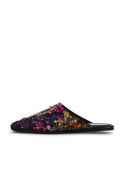 Dries Van Noten Mule In Multi