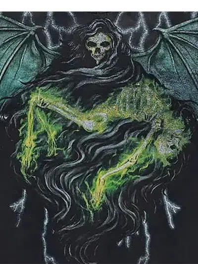Vale Grim Graphic-print T-shirt In Black