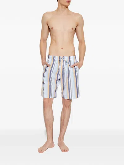 Hanro Striped Drawstring Shorts In Multi