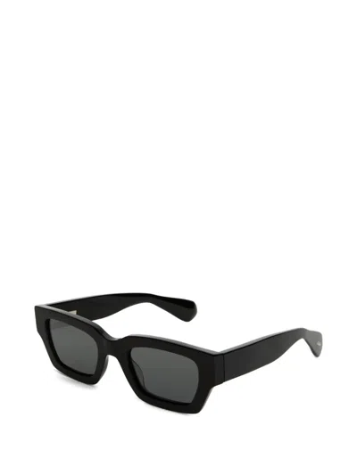 Jil Sander Rectangular-frame Sunglasses In Black