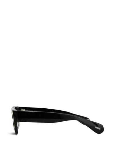 Jil Sander Rectangular-frame Sunglasses In Black