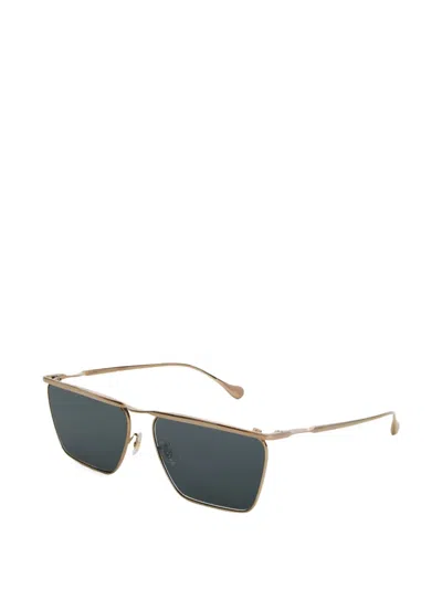Jil Sander Wireframe Sunglasses In Blue