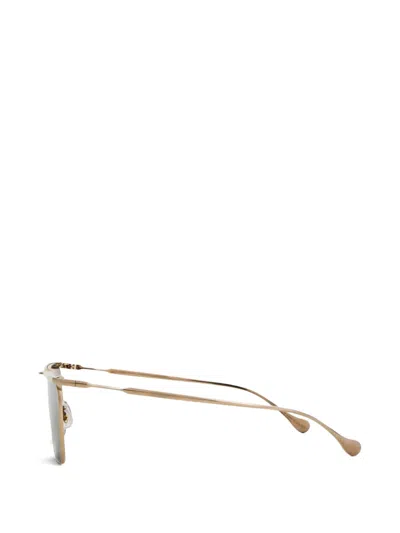Jil Sander Wireframe Sunglasses In Blue
