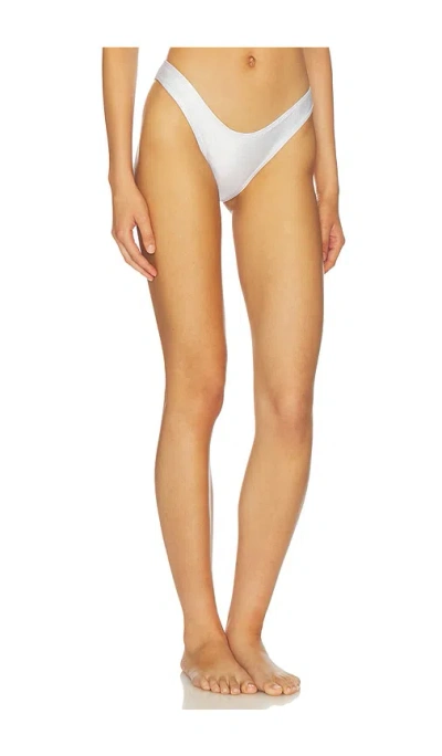 Fae Elsa Bikini Bottom In White