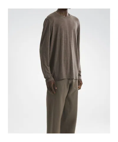 Veilance Frame Long-sleeved T-shirt In Brown