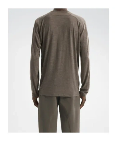 Veilance Frame Long-sleeved T-shirt In Brown