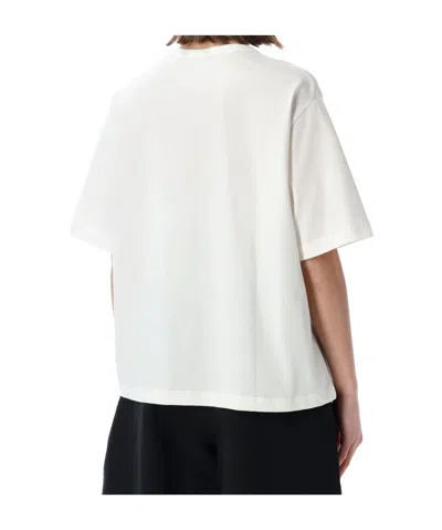 Studio Nicholson Item O-neck Short-sleeved T-shirt In White