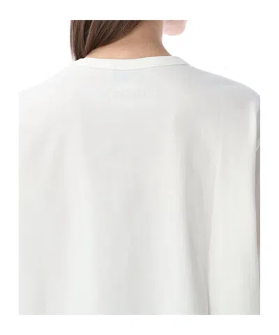 Studio Nicholson Item O-neck Short-sleeved T-shirt In White