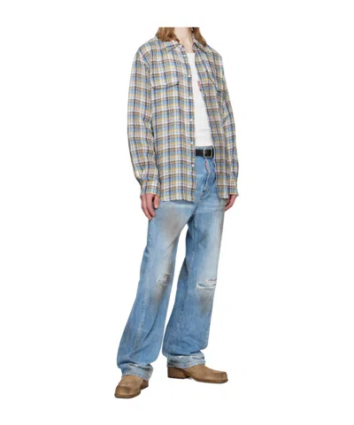 Dsquared2 Plaid Shirt In Multi