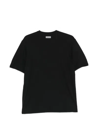 Stefano Ricci Logo-patch T-shirt In Black