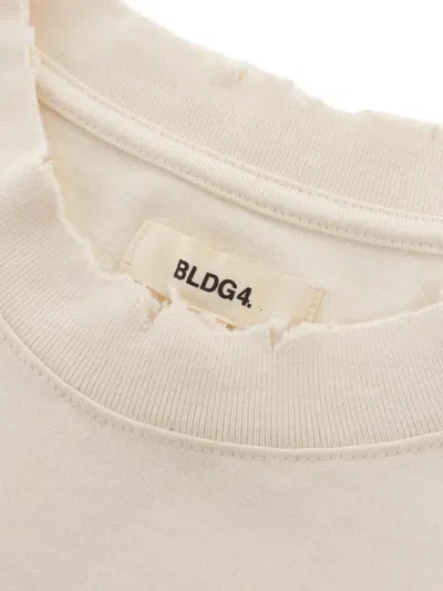 Bldg4 Embellished T-shirt In Orange