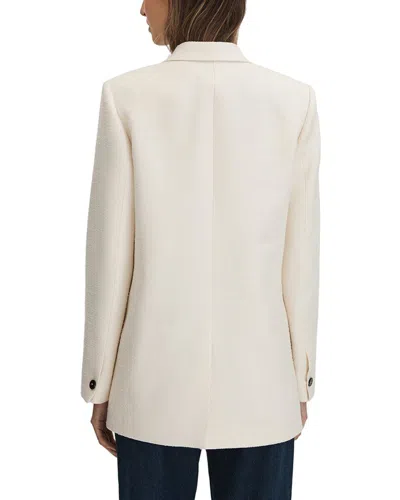 Reiss Bronte Texture Jacket In White